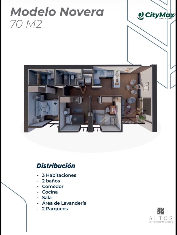 Apartamento en venta Villa Nueva Altos de reformadores - foto 7